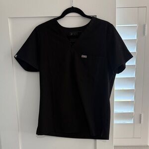 Figs Women's Black Catarina Scrub Top